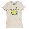 Montana Golf Women's T-Shirt-Natural-Allegiant Goods Co. Vintage Sports Apparel