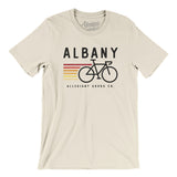 Albany Cycling Men/Unisex T-Shirt-Allegiant Goods Co. Vintage Sports Apparel