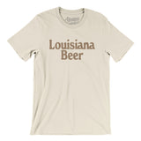 Louisiana Beer Men/Unisex T-Shirt-Natural-Allegiant Goods Co. Vintage Sports Apparel