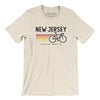 New Jersey Cycling Men/Unisex T-Shirt-Natural-Allegiant Goods Co. Vintage Sports Apparel