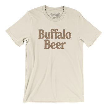 Buffalo Beer Men/Unisex T-Shirt-Allegiant Goods Co. Vintage Sports Apparel