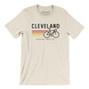 Cleveland Cycling Men/Unisex T-Shirt-Natural-Allegiant Goods Co. Vintage Sports Apparel