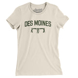 Des Moines Cycling Women's T-Shirt-Natural-Allegiant Goods Co. Vintage Sports Apparel