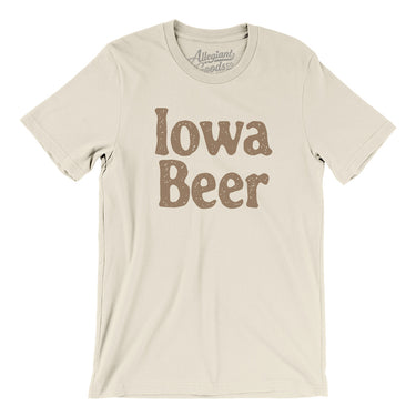Iowa Beer Men/Unisex T-Shirt-Allegiant Goods Co. Vintage Sports Apparel