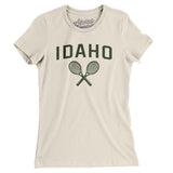 Idaho Tennis Women's T-Shirt-Natural-Allegiant Goods Co. Vintage Sports Apparel