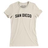 San Diego Varsity Women's T-Shirt-Allegiant Goods Co. Vintage Sports Apparel