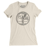 Pennsylvania State Quarter Women's T-Shirt-Allegiant Goods Co. Vintage Sports Apparel