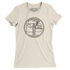 Pennsylvania State Quarter Women's T-Shirt-Natural-Allegiant Goods Co. Vintage Sports Apparel