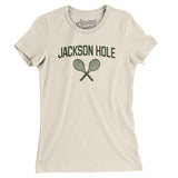 Jackson Hole Tennis Women's T-Shirt-Natural-Allegiant Goods Co. Vintage Sports Apparel