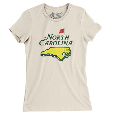 North Carolina Golf Women's T-Shirt-Allegiant Goods Co. Vintage Sports Apparel
