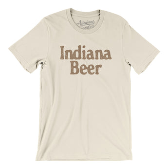 Indiana Beer Men/Unisex T-Shirt-Allegiant Goods Co. Vintage Sports Apparel