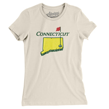 Connecticut Golf Women's T-Shirt-Allegiant Goods Co. Vintage Sports Apparel