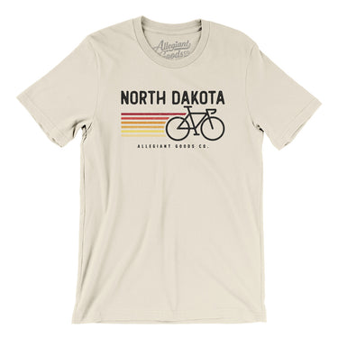 North Dakota Cycling Men/Unisex T-Shirt-Allegiant Goods Co. Vintage Sports Apparel