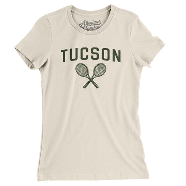 Tucson Tennis Women's T-Shirt-Natural-Allegiant Goods Co. Vintage Sports Apparel
