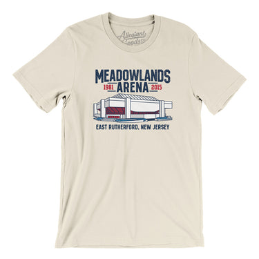 Meadowlands Arena Men/Unisex T-Shirt-Allegiant Goods Co. Vintage Sports Apparel