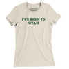 I've Been To Utah Women's T-Shirt-Natural-Allegiant Goods Co. Vintage Sports Apparel