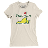 Virginia Golf Women's T-Shirt-Allegiant Goods Co. Vintage Sports Apparel