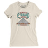 Memphis Pyramid Arena Women's T-Shirt-Natural-Allegiant Goods Co. Vintage Sports Apparel