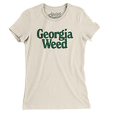 Georgia Weed Women's T-Shirt-Natural-Allegiant Goods Co. Vintage Sports Apparel