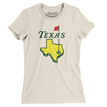 Texas Golf Women's T-Shirt-Allegiant Goods Co. Vintage Sports Apparel