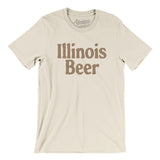 Illinois Beer Men/Unisex T-Shirt-Natural-Allegiant Goods Co. Vintage Sports Apparel