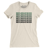 Milwaukee Repeat Women's T-Shirt-Allegiant Goods Co. Vintage Sports Apparel
