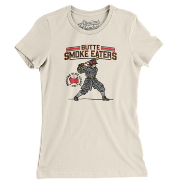Butte Smoke Eaters Women's T-Shirt-Allegiant Goods Co. Vintage Sports Apparel