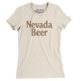 Nevada Beer Women's T-Shirt-Natural-Allegiant Goods Co. Vintage Sports Apparel