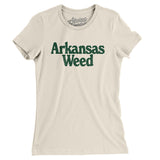 Arkansas Weed Women's T-Shirt-Allegiant Goods Co. Vintage Sports Apparel
