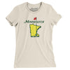 Minnesota Golf Women's T-Shirt-Natural-Allegiant Goods Co. Vintage Sports Apparel