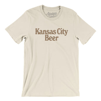 Kansas City Beer Men/Unisex T-Shirt-Allegiant Goods Co. Vintage Sports Apparel