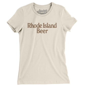 Rhode Island Beer Women's T-Shirt-Allegiant Goods Co. Vintage Sports Apparel
