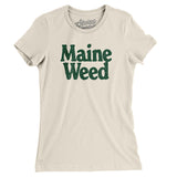 Maine Weed Women's T-Shirt-Allegiant Goods Co. Vintage Sports Apparel