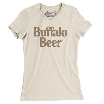 Buffalo Beer Women's T-Shirt-Allegiant Goods Co. Vintage Sports Apparel