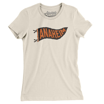 Anaheim Pennant Women's T-Shirt-Allegiant Goods Co. Vintage Sports Apparel