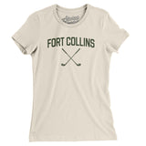 Fort Collins Golf Women's T-Shirt-Natural-Allegiant Goods Co. Vintage Sports Apparel