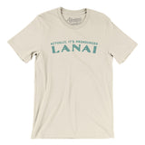 Actually It's Pronounced Lanai Men/Unisex T-Shirt-Natural-Allegiant Goods Co. Vintage Sports Apparel