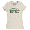 I've Been To Shenandoah National Park Women's T-Shirt-Natural-Allegiant Goods Co. Vintage Sports Apparel