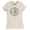 New Hampshire State Quarter Women's T-Shirt-Natural-Allegiant Goods Co. Vintage Sports Apparel