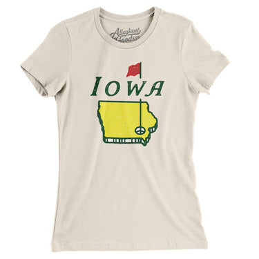 Iowa Golf Women's T-Shirt-Allegiant Goods Co. Vintage Sports Apparel