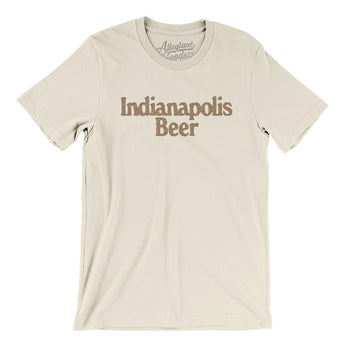 Indianapolis Beer Men/Unisex T-Shirt-Allegiant Goods Co. Vintage Sports Apparel