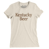 Kentucky Beer Women's T-Shirt-Natural-Allegiant Goods Co. Vintage Sports Apparel