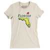 Florida Golf Women's T-Shirt-Natural-Allegiant Goods Co. Vintage Sports Apparel