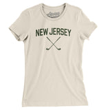 New Jersey Golf Women's T-Shirt-Natural-Allegiant Goods Co. Vintage Sports Apparel