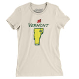 Vermont Golf Women's T-Shirt-Allegiant Goods Co. Vintage Sports Apparel