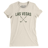 Las Vegas Golf Women's T-Shirt-Natural-Allegiant Goods Co. Vintage Sports Apparel