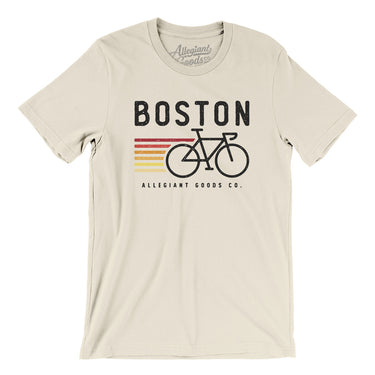 Boston Cycling Men/Unisex T-Shirt-Allegiant Goods Co. Vintage Sports Apparel