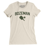 Bozeman Pickleball Women's T-Shirt-Natural-Allegiant Goods Co. Vintage Sports Apparel