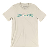 Actually It's Pronounced New Orleans Men/Unisex T-Shirt-Natural-Allegiant Goods Co. Vintage Sports Apparel