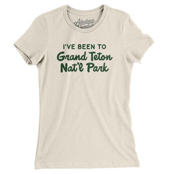 I've Been To Grand Teton National Park Women's T-Shirt-Allegiant Goods Co. Vintage Sports Apparel